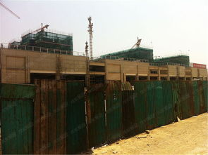 东小口镇住宅混合公建用地配建项目 2014年5月8日楼体施工进度观察